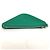 Saffiano Bolso Clutch Prada 2NE054 con placa triangular en relieve Verde - vista 6