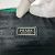 Saffiano Bolso Clutch Prada 2NE054 con placa triangular en relieve Verde - vista 8