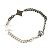 Bracciale Charm LV Instinct di Louis Vuitton Nero Argento - vista 3