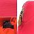 Hermès Pochette Bolide 20 in cotone rosa - vista 3