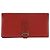 Hermès Billetera bi-fold HERMES Beansufla de Hermes Roja