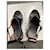 Sandali con zeppa Givenchy in pelle nera Nero - vista 3