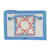 Pochette Honolulu Valentino Garavani Orange Écru Bleu clair  - vue 1