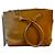 Tod's D-Bag em couro de bezerro com acabamento gommino Castanho claro Caramelo