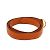 Hermès Hermes Double Ring Leather Belt in Orange - view 3
