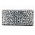 Borsa Clutch Leopardo Cassandra di Saint Laurent Nero Bianco - vista 2