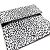 Borsa Clutch Leopardo Cassandra di Saint Laurent Nero Bianco - vista 8