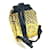 Zaino con stampa leopardata Versace Nero Giallo  - vista 2