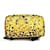 Zaino con stampa leopardata Versace Nero Giallo  - vista 5