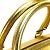 Borsa a mano Baby Duffle Saint Laurent Paris D'oro - vista 8