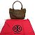 Tory Burch braune Leder-Tote-Tasche - Ansicht 12