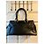 Tod's Borsa nera con cuciture bianche a contrasto Nero - vista 3