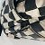 Zaino a scacchi Saint Laurent Nero Beige - vista 10