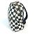 Zaino a scacchi Saint Laurent Nero Beige - vista 4