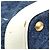 Borsa a mano Prada BN2441 Blu e Bianca in Denim e Pelle Bianco - vista 5