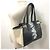 Borsa in pelle nera Gancini di Salvatore Ferragamo Nero - vista 6