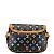 Sologne Schultertasche Monogramm Multicolor Louis Vuitton Braun Schwarz Mehrfarben - Ansicht 3