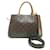 Louis Vuitton Montaigne BB Handbag Brown Monogram Patent leather  ref.1577339