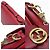 Borsa in pelle rossa Gucci - vista 3