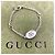 Pulseira de charme prateada Gucci GG Marmont - vista 2