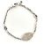 Pulseira de charme prateada Gucci GG Marmont - vista 3
