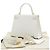 Hermès Bolso Hermes Kelly 25 Blanco Verde claro - vista 2