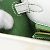 Hermès Bolso Hermes Kelly 25 Blanco Verde claro - vista 7