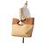 Alexander McQueen Grand Tote en Raffia Marron The Bow - vue 8