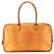 Hermès Arancione Metallico Capra Coromandel Plume Elan 28