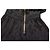 Balmain Vestido mini de seda preta acolchoado gola alta 38 Preto - vista 7