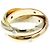 Anello Trinity Cartier 15PD - vista 10