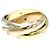 Anello Trinity Cartier 15PD - vista 4