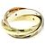Anello Trinity Cartier 15PD - vista 6