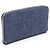 Portefeuille long rond Chanel Deauville Bleu Bleu Marine - vue 3