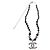 Gioielli CHANEL CC in Perla Nera - 102034 Nero - vista 3