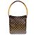 Borsa Tote Louis Vuitton Monogram Looping GM Marrone