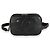 Camera Borsa a vita Chanel in agnello nero CC Mania