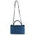 Borsa a mano media in pelle di agnello trapuntata blu navy Chanel - vista 5