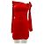 Autre Marque MIRAE Kleider T.FR 36 Viskose Rot