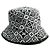 Cappello bucket nero e bianco Louis Vuitton