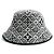 Cappello bucket nero e bianco Louis Vuitton - vista 2