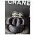 Chanel CC A12W Orecchini classici mini in cristallo con logo e scatola in hardware argento - vista 2