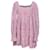 Vestido Mini Freja LoveShackFancy en algodón rosa claro Castaño