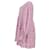 Vestido Mini Freja LoveShackFancy en algodón rosa claro Castaño - vista 2