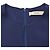 Céline Blusa senza maniche Celine in seta blu navy - vista 5