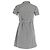Abito camicia belted in cotone nero con stampa a mini gingham Theory - vista 3