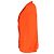 Der oversized Ein-Knopf-Blazer Attico aus orangefarbenem Polyester - Ansicht 2