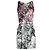 Diane Von Furstenberg Mini Printed V-Neck Dress in Multicolor Silk Multiple colors