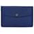 Louis Vuitton Montaigne Azul Couro  ref.1586094