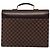 LOUIS VUITTON Borsa a Mano Damier Ebene Altona GM N53312 LV Auth bs16246 - vista 2